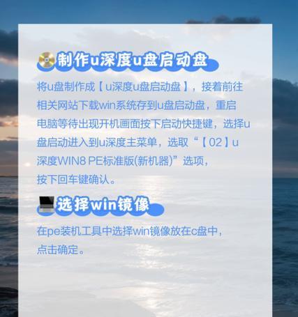 Win8系统如何安装U盘系统教程（Win8系统U盘安装教程详解，轻松搭建个性化系统）